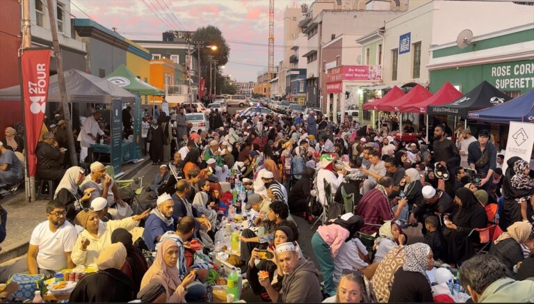 Thousands gather for communal iftar in Cape Town’s historic Bo-Kaap