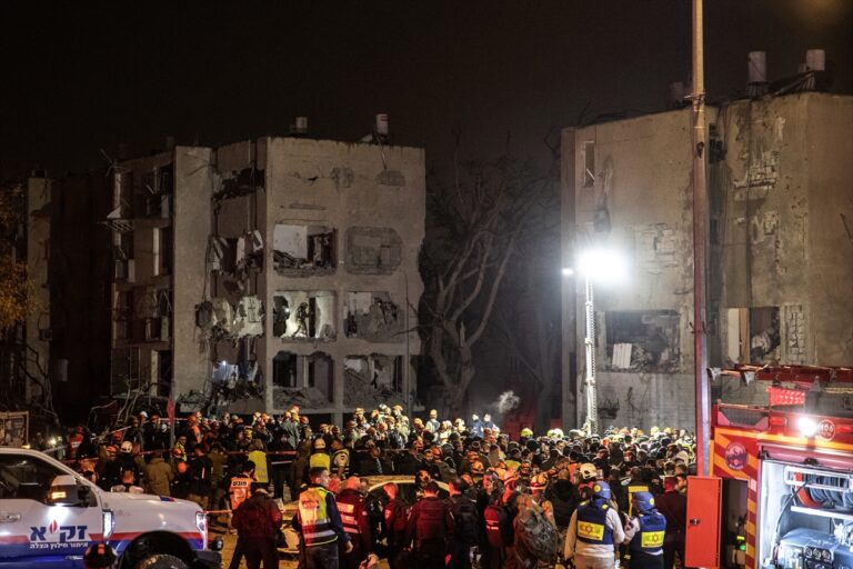 At least 88 injured following Iranian missile attack on southern Israeli town