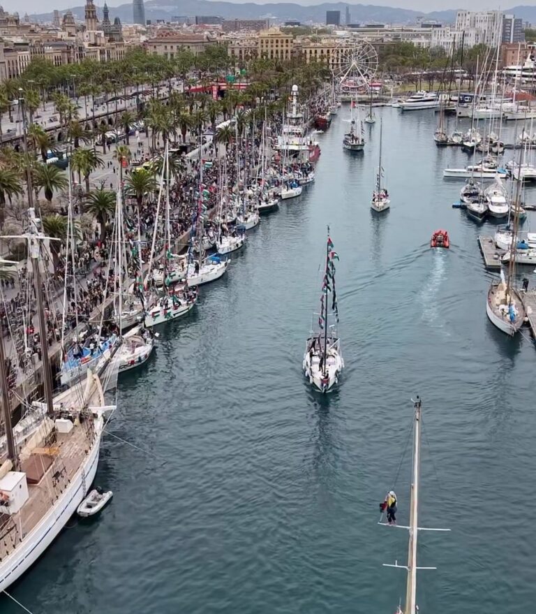 On land and sea, Sumud gears up for fresh attempt to get aid to the people of Gaza