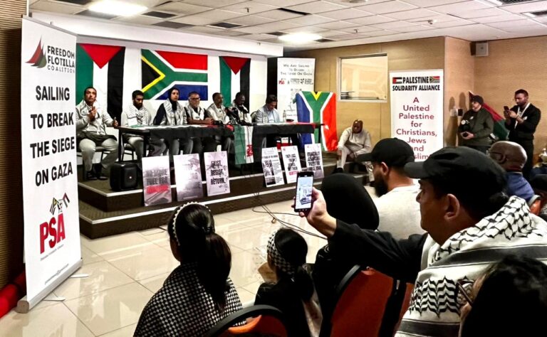 After Israeli detention, South African activists say Gaza cannot be abandoned